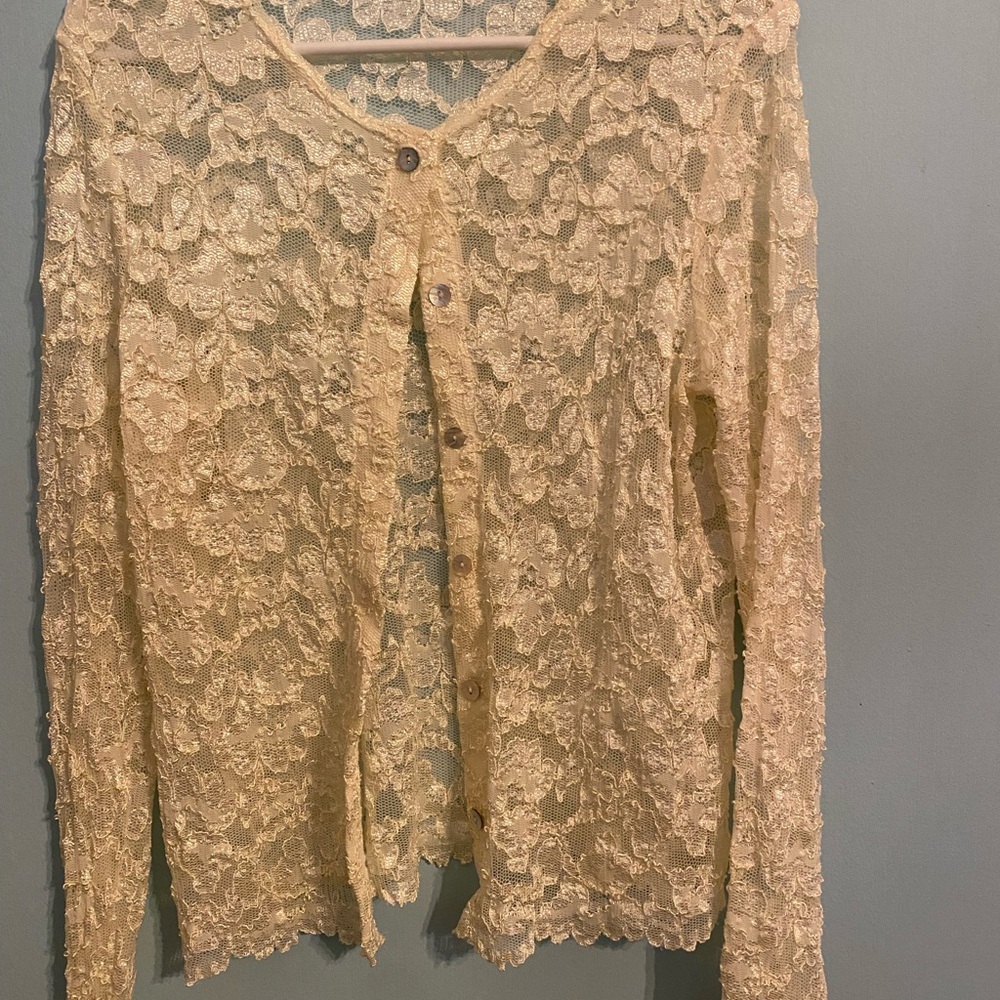 Gemilli  Lace Cardigan , perfect for layering